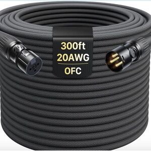 300ft Black OFC Audio Cable